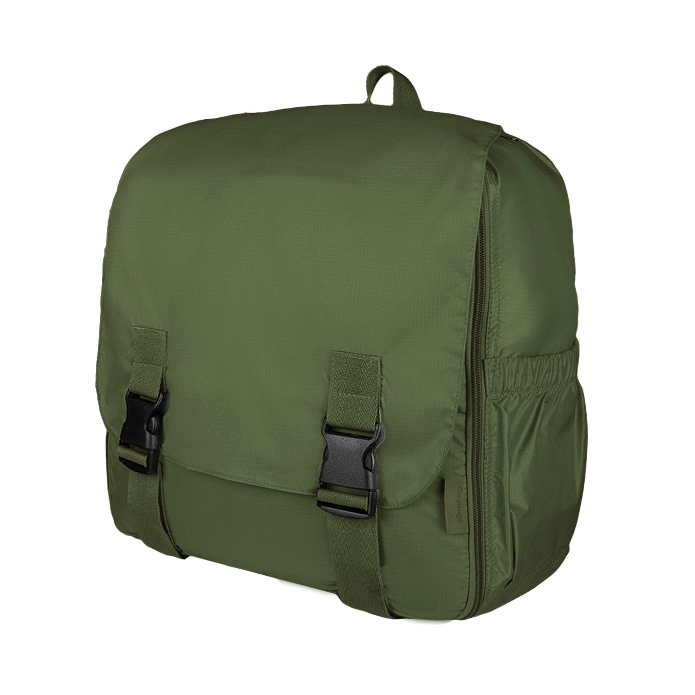 Morral Cabina Tapa Citybags Verde Militar - imagen 1