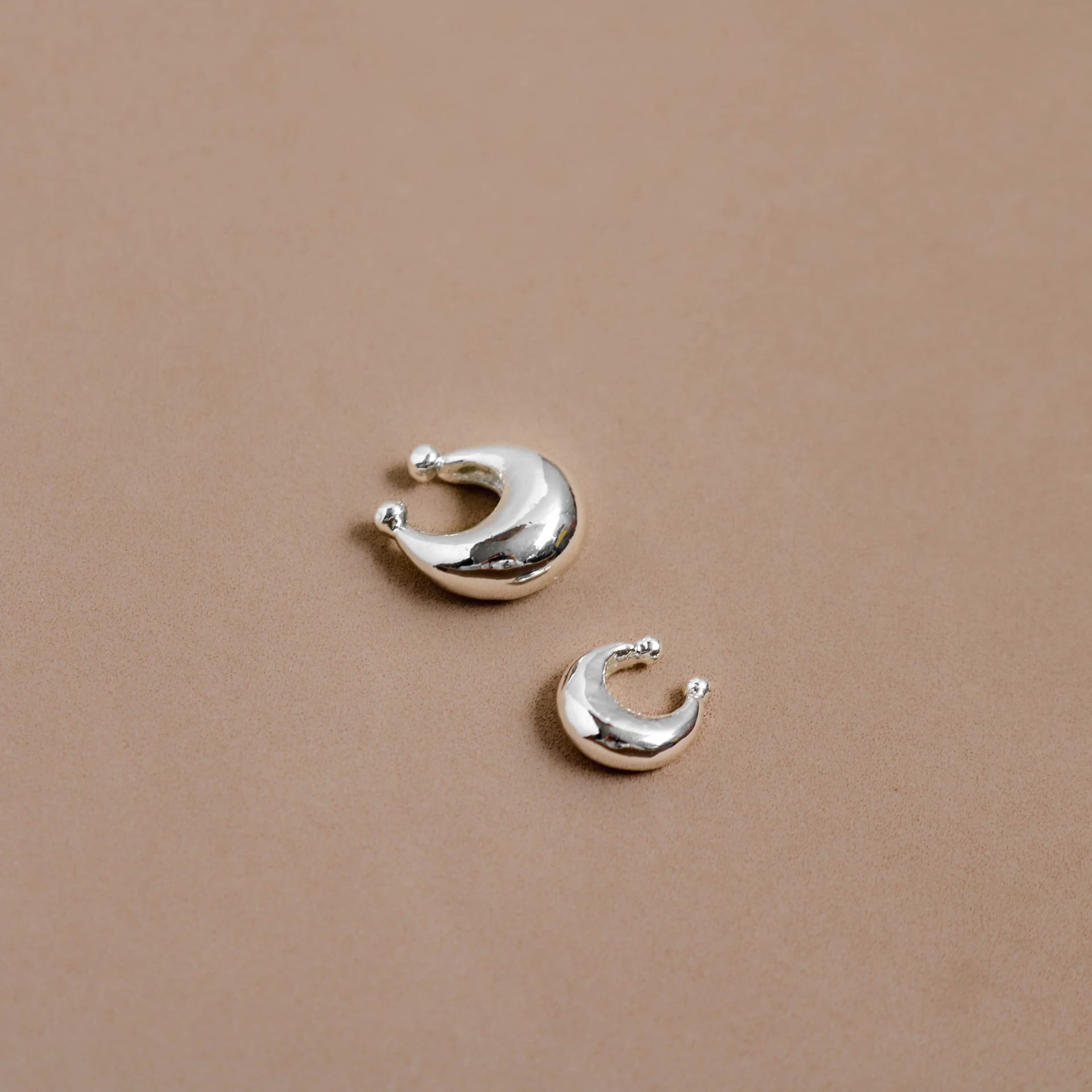 Mini Earcuff Icon | Plateado - imagen 1