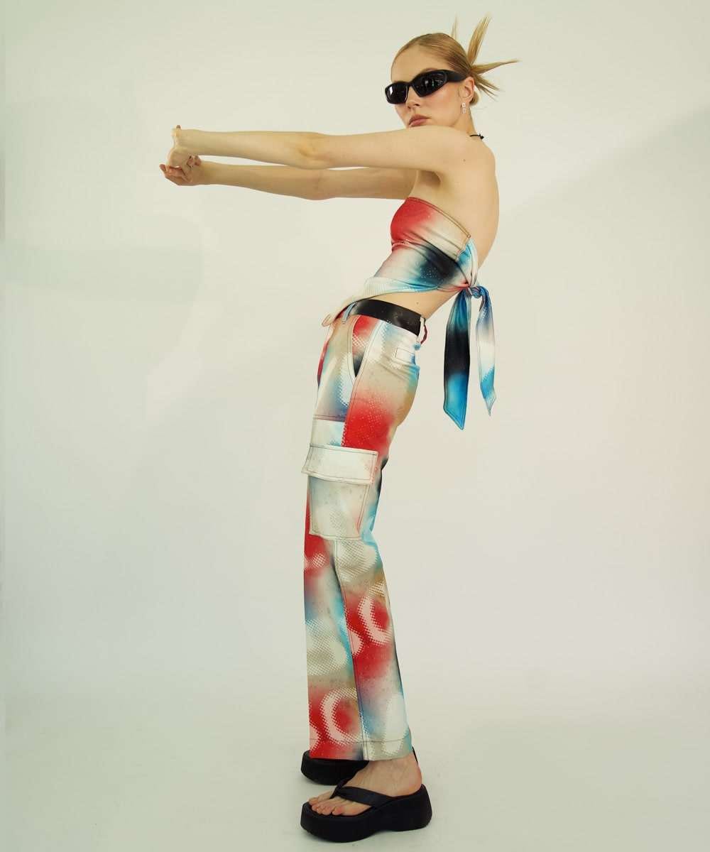 Women’s Cargo Pants in Grafitti - imagen 2
