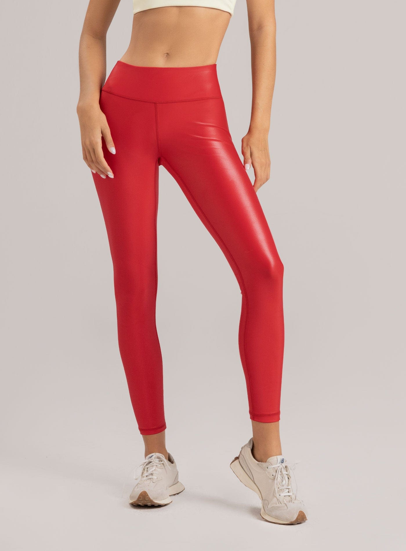 LEGGINS DEPORTIVO FIORE EN TELA APARIENCIA CUERO - imagen 7