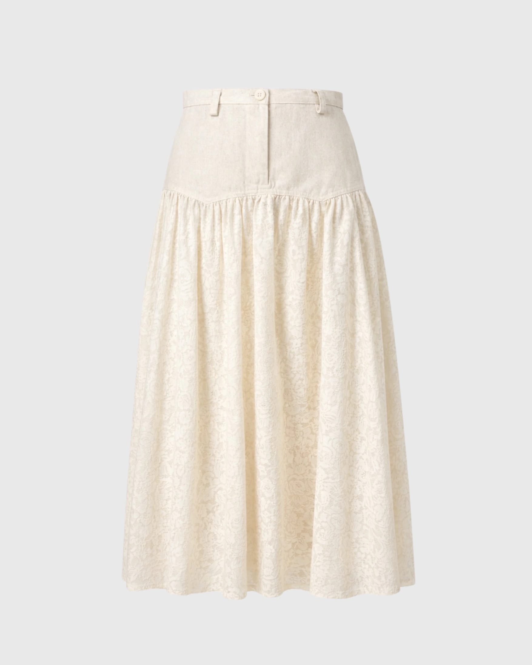SAND LACE SKIRT - imagen 1