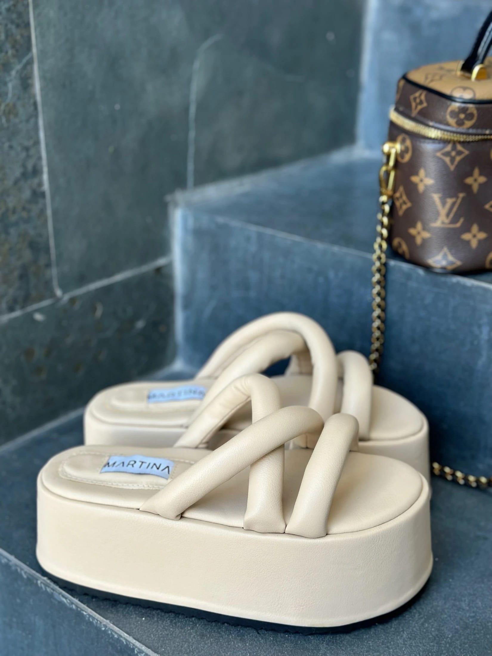 SANDALIA IRMA BEIGE - imagen 3