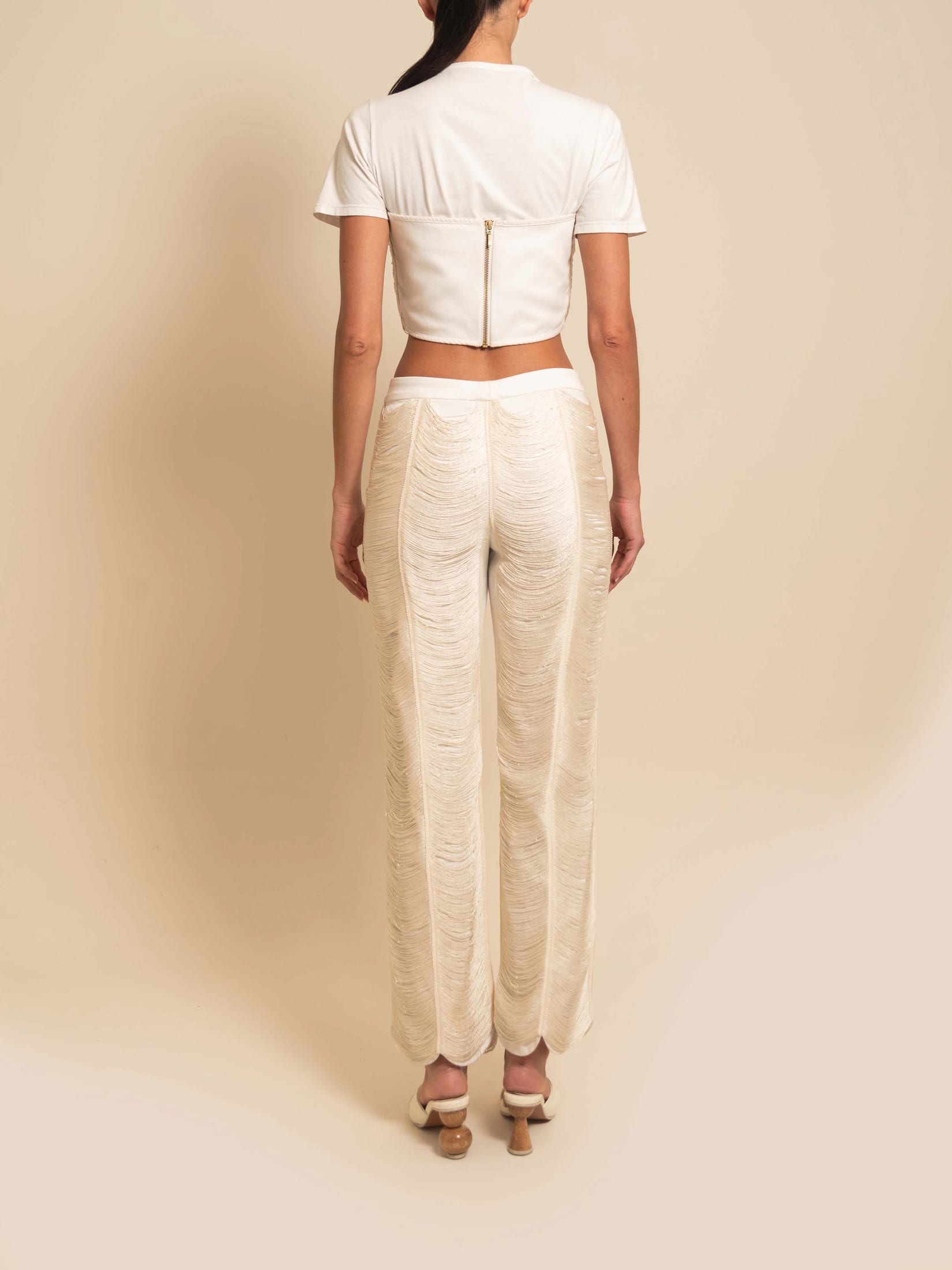 SIMONE PANT IVORY - imagen 3