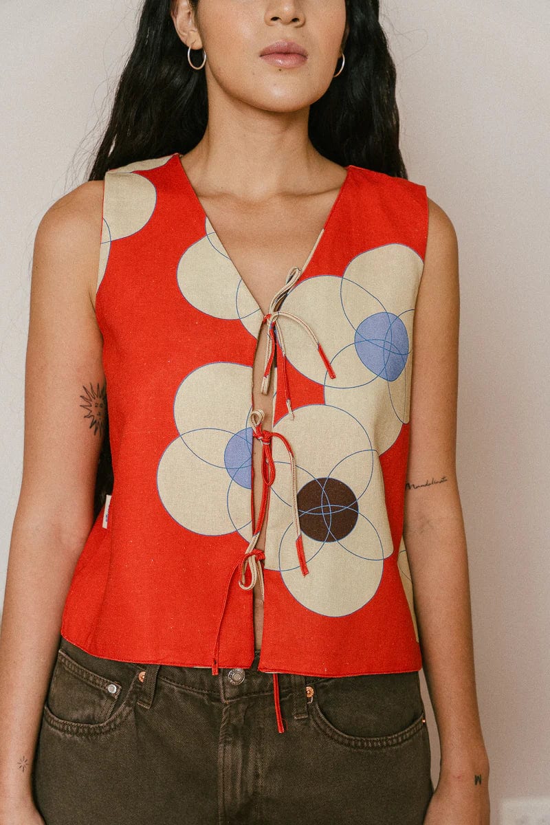 FIRE FLOWERS VEST - imagen 2