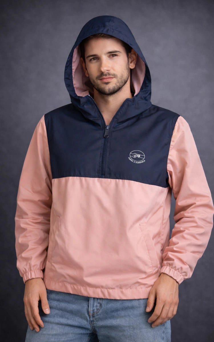 CHAQUETA ROMPEVIENTOS AZUL UNISEX - imagen 3