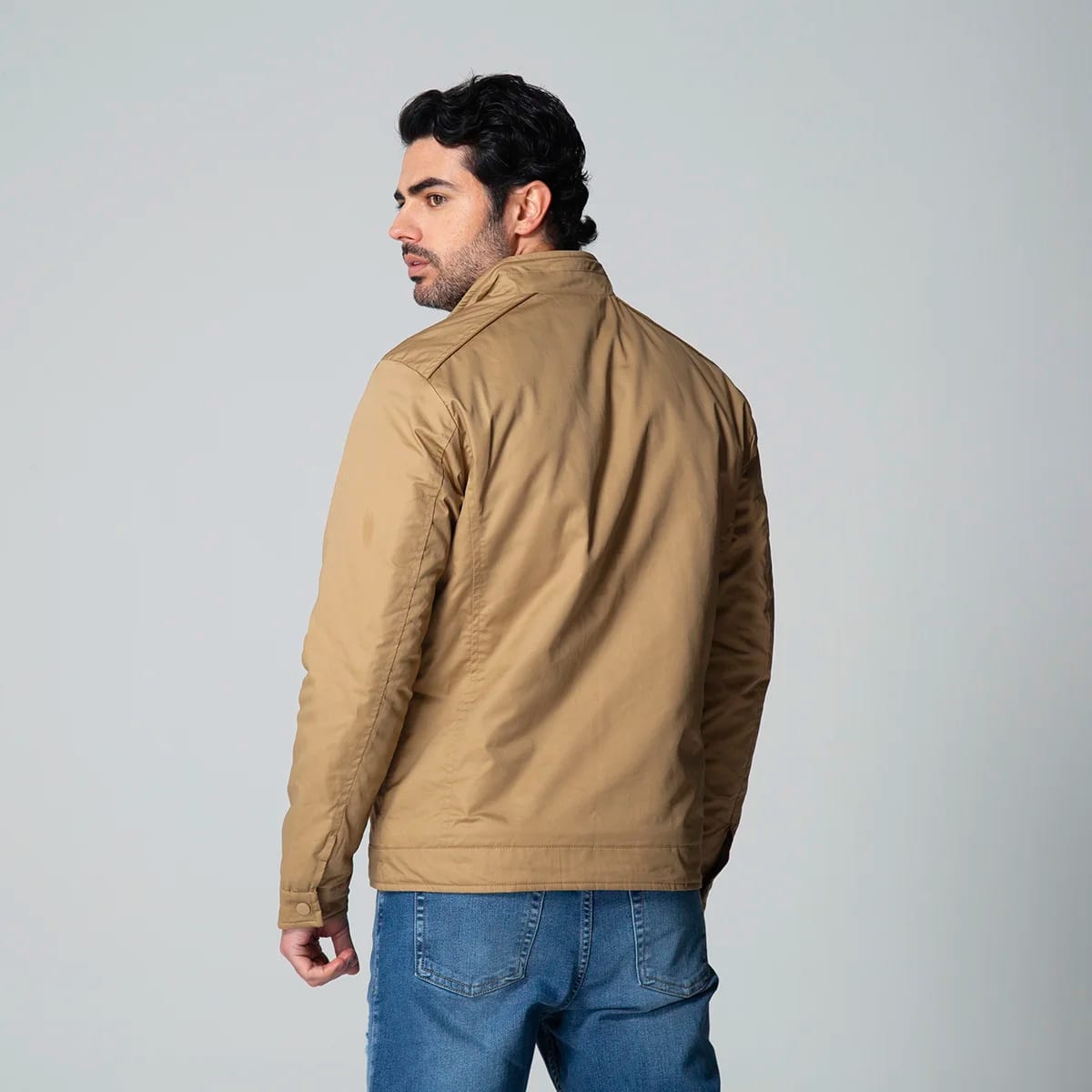 Chaqueta Regular Cuello Alto Zam - imagen 4