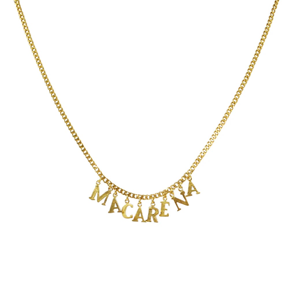 PreOrder Cadena 8 Letras Gold - imagen 1