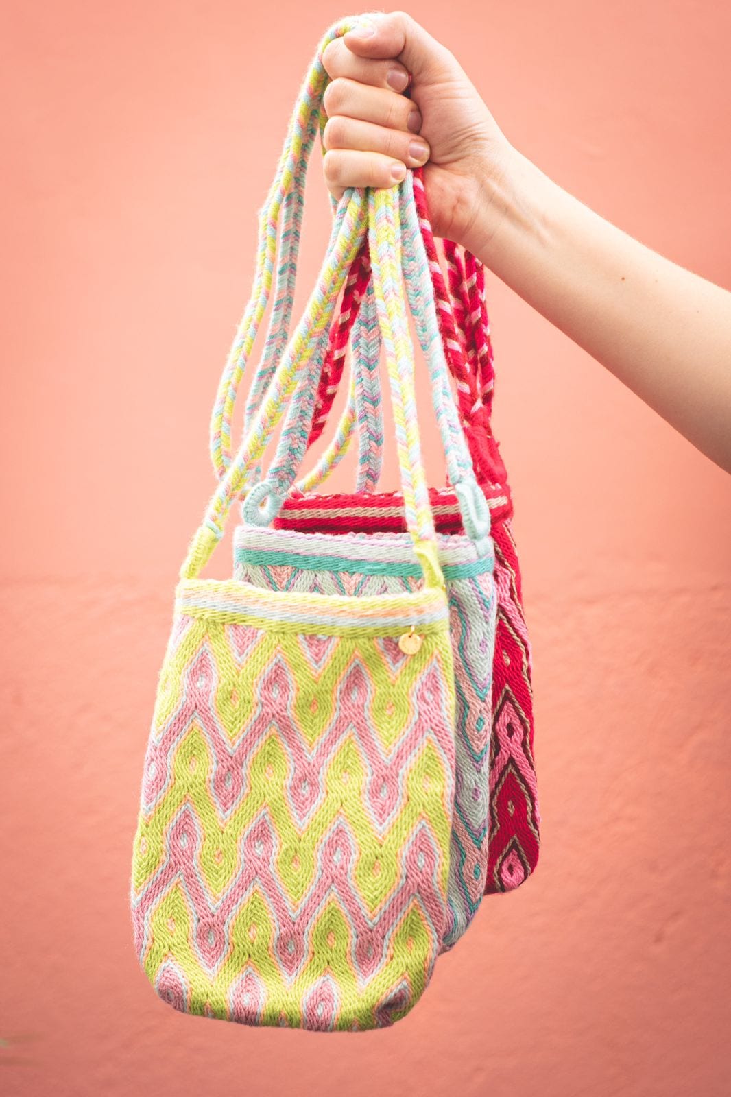 Makki Mini Wayuu Crossbody Bag - Lemon - imagen 2
