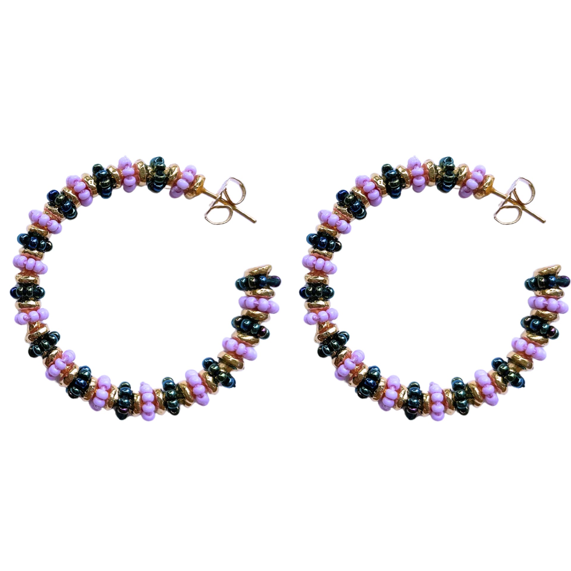 Formation Beaded Maxi Hoops - imagen 12