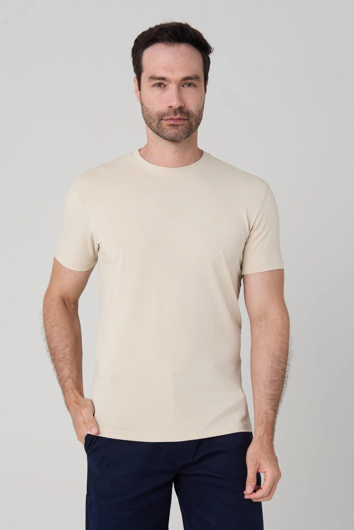 T-Shirt manga corta casual Jon Sonen - imagen 4