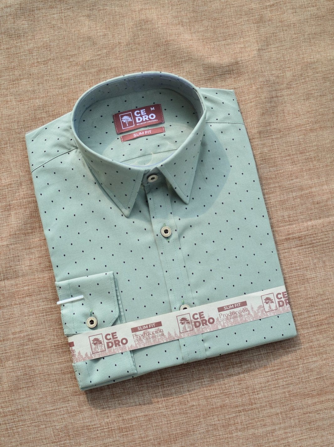 CAMISA SLIM FIT | TEXTURAS & MINIPRINT - imagen 2