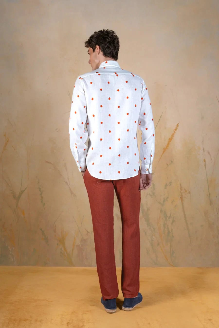Higuera linen shirt white - imagen 3