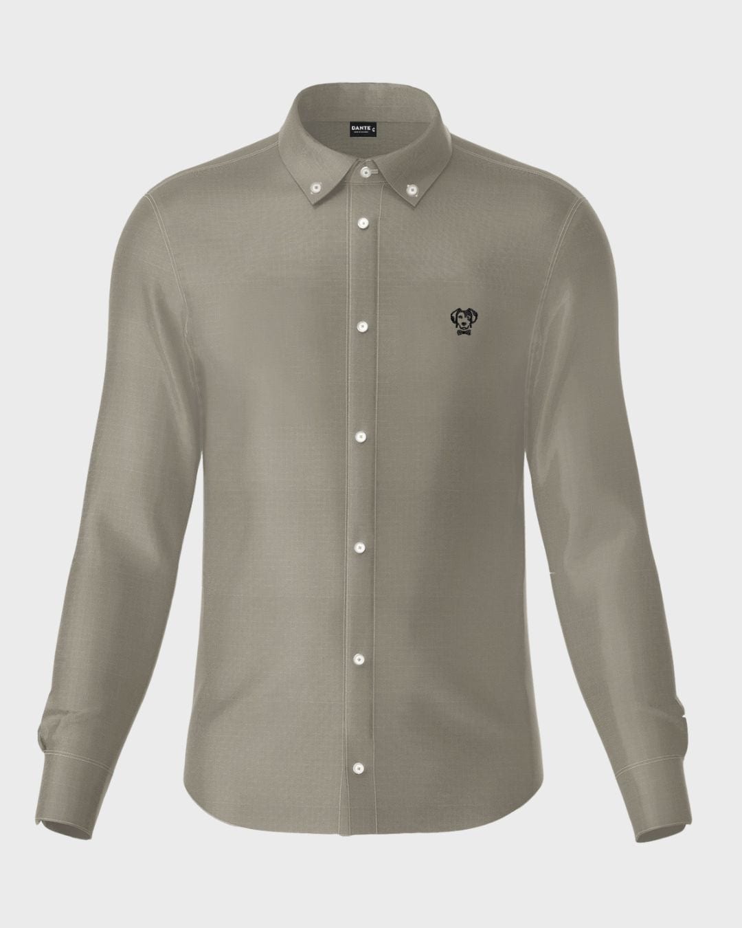 Camisa Antimanchas Oxford Gris - Talla Regular - imagen 6