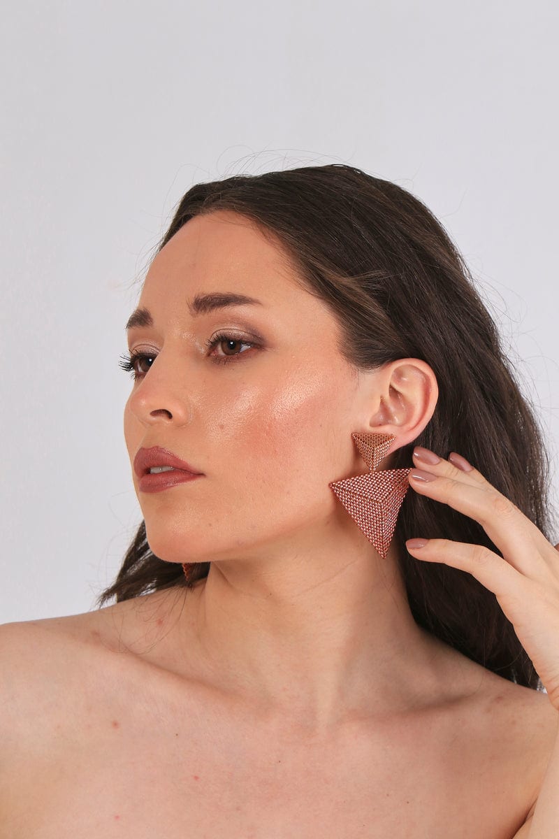 Triangle Earrings - imagen 7