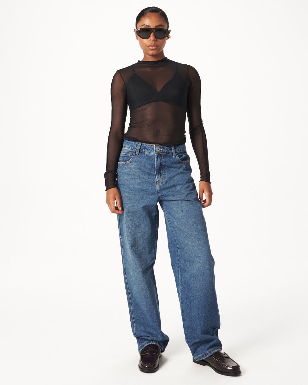BLACK TRIM TOP - imagen 8