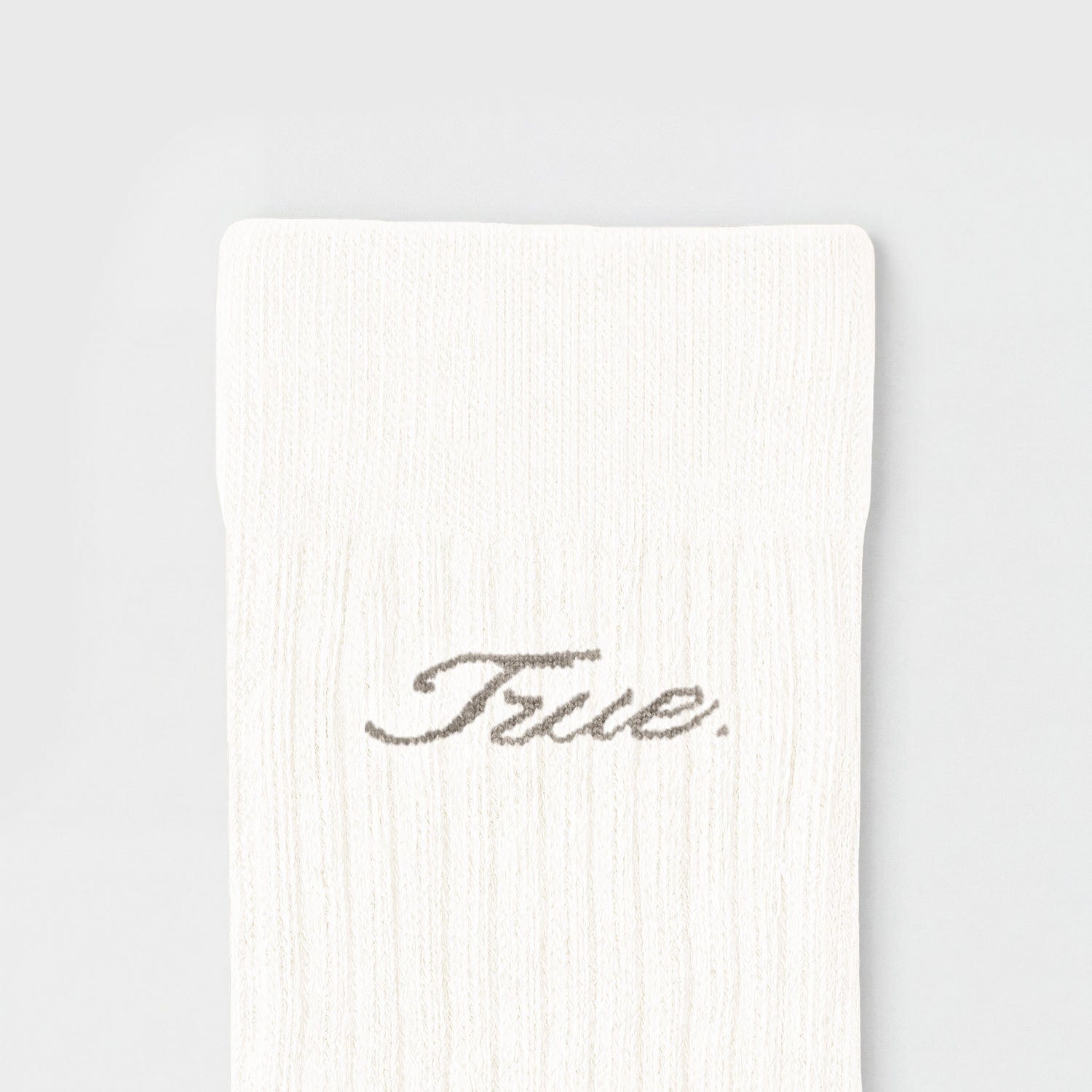 True Ribbed Socks - Cream - imagen 2