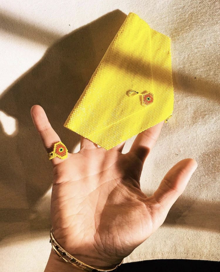 Anillo Ojito Yellow - imagen 2