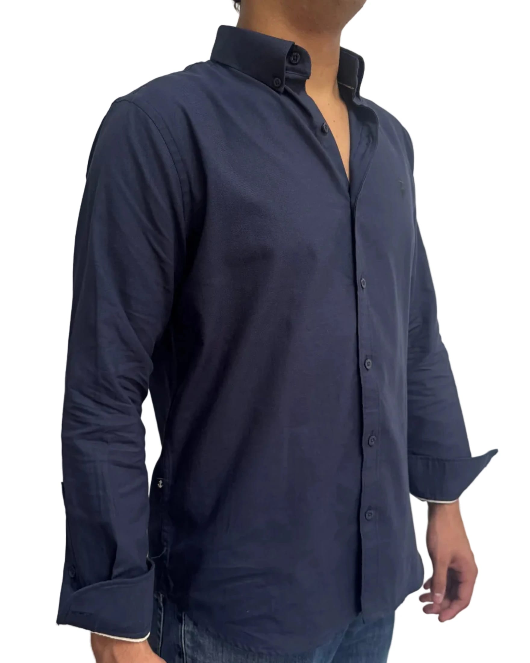 Camisa Oxford Navy - imagen 4