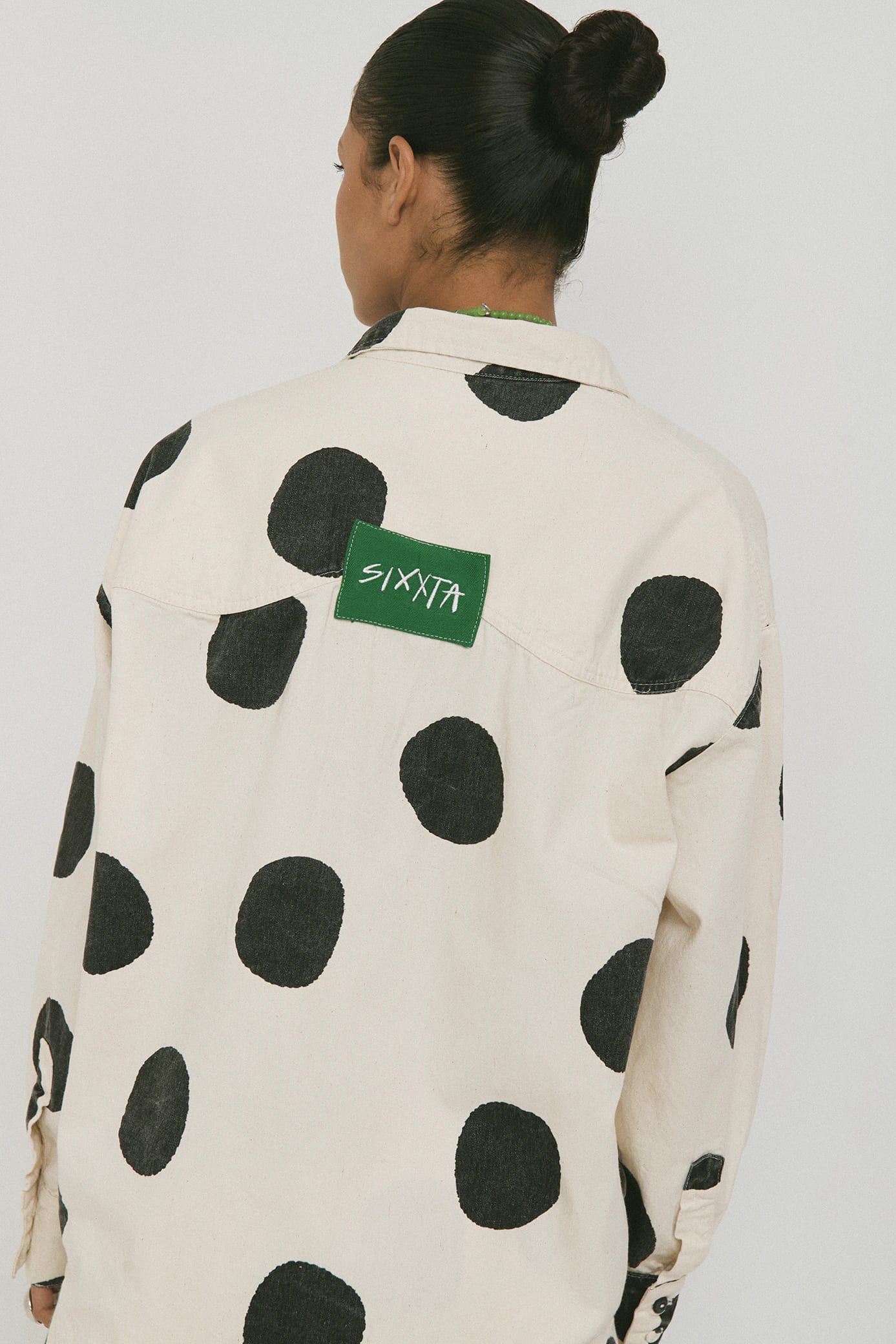 Camisera Súper Over Lunares - imagen 3