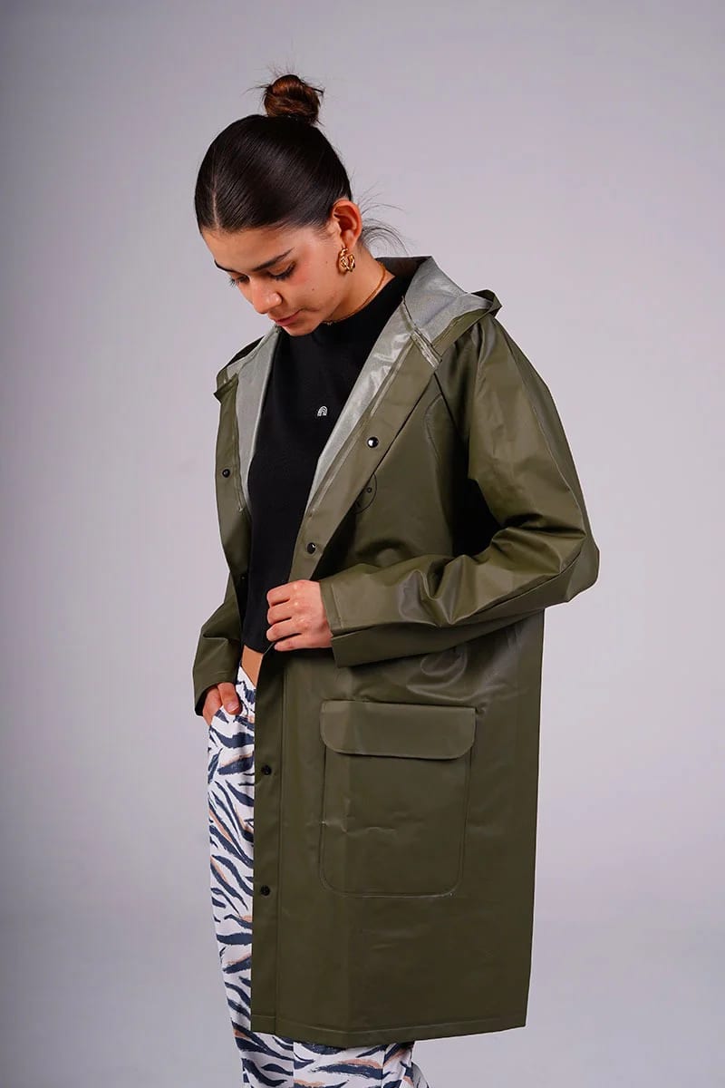 Raincoat Armor Verde Oliva - imagen 2
