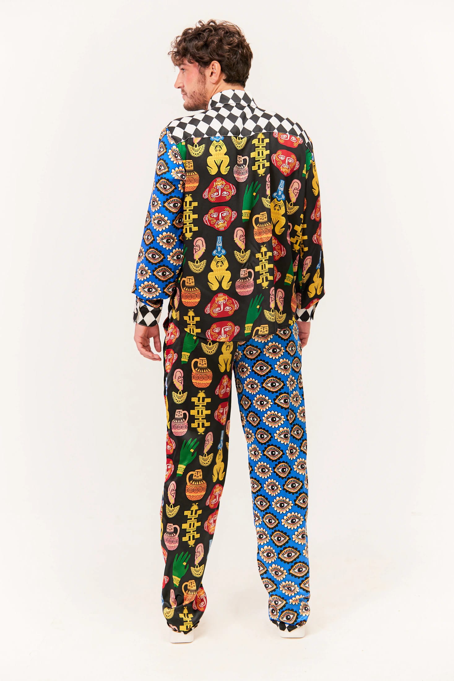 Pantalón Unisex / Estampado Sentido Precolombino - imagen 5