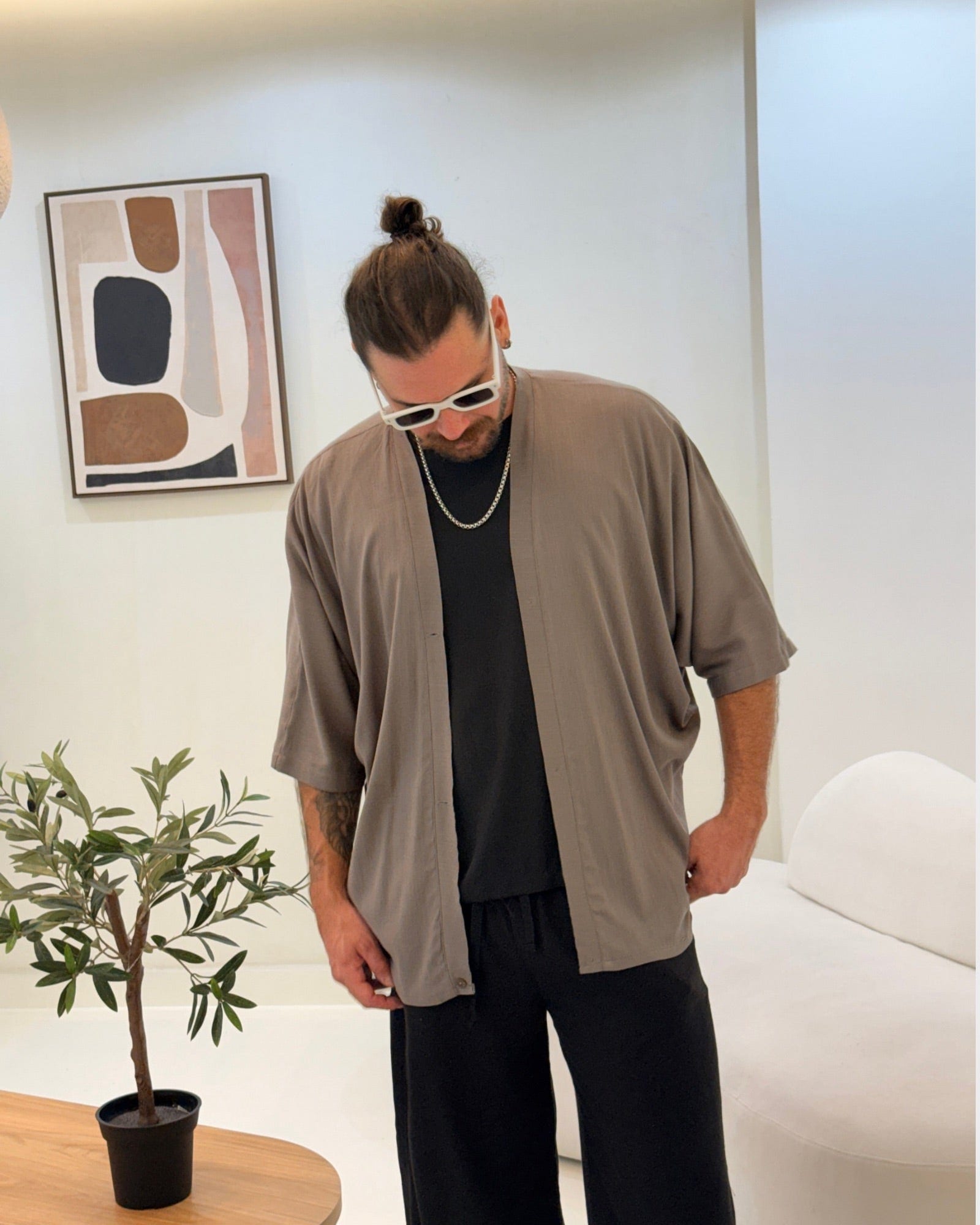 Kimono gris - imagen 3