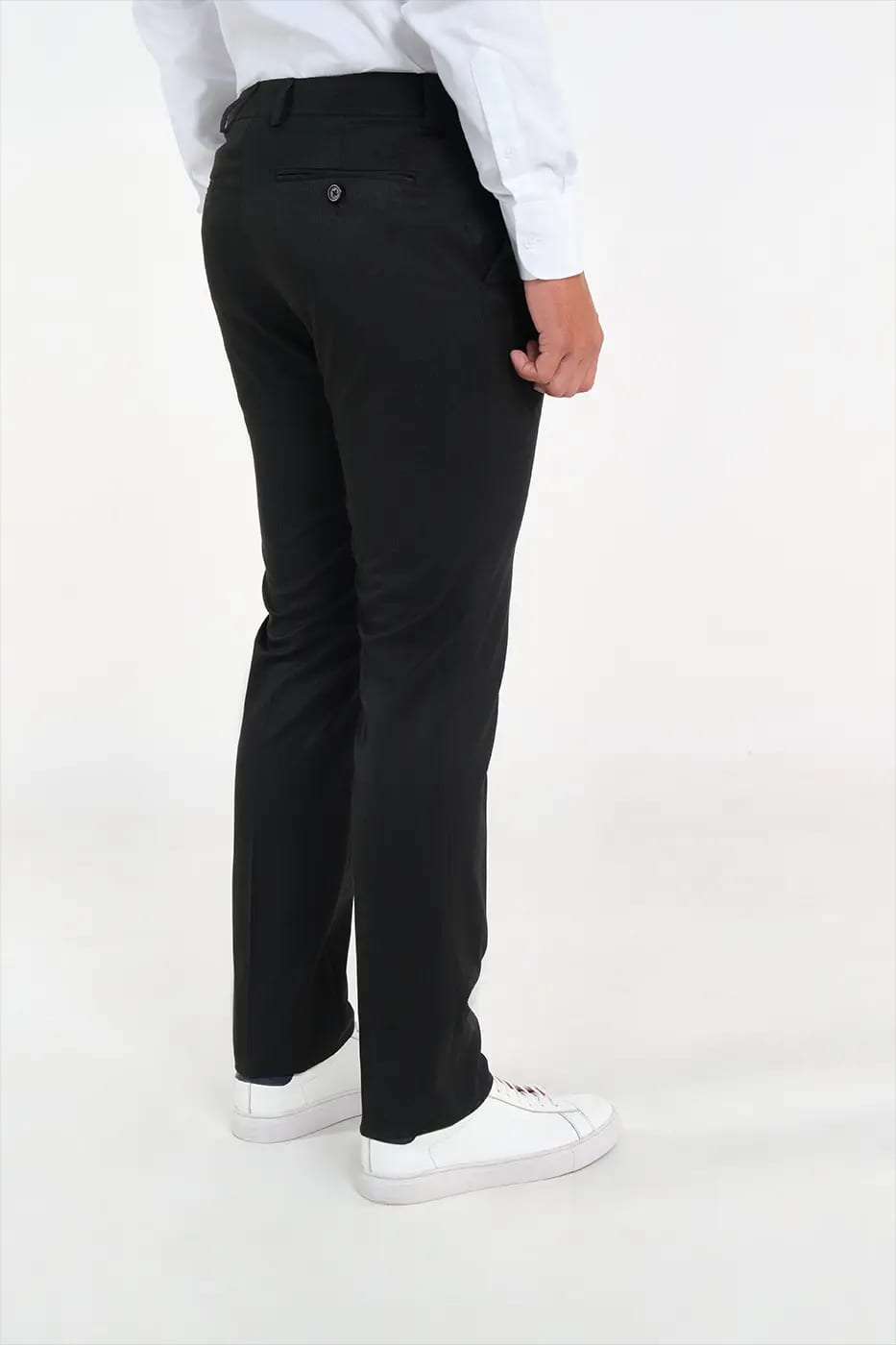 Traje Slim Fit Paño Negro - imagen 7