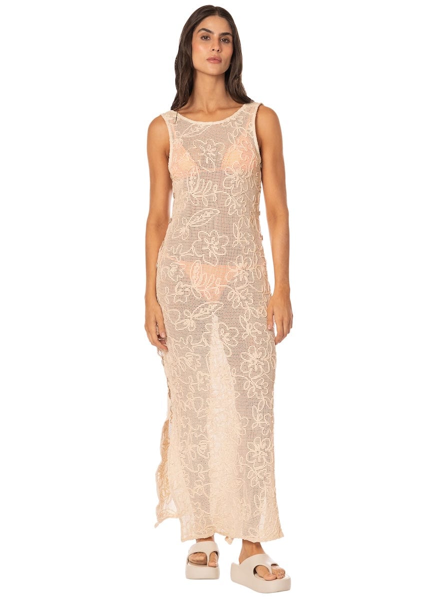 Maaji Delicate Heart Windy Long Dress - imagen 1