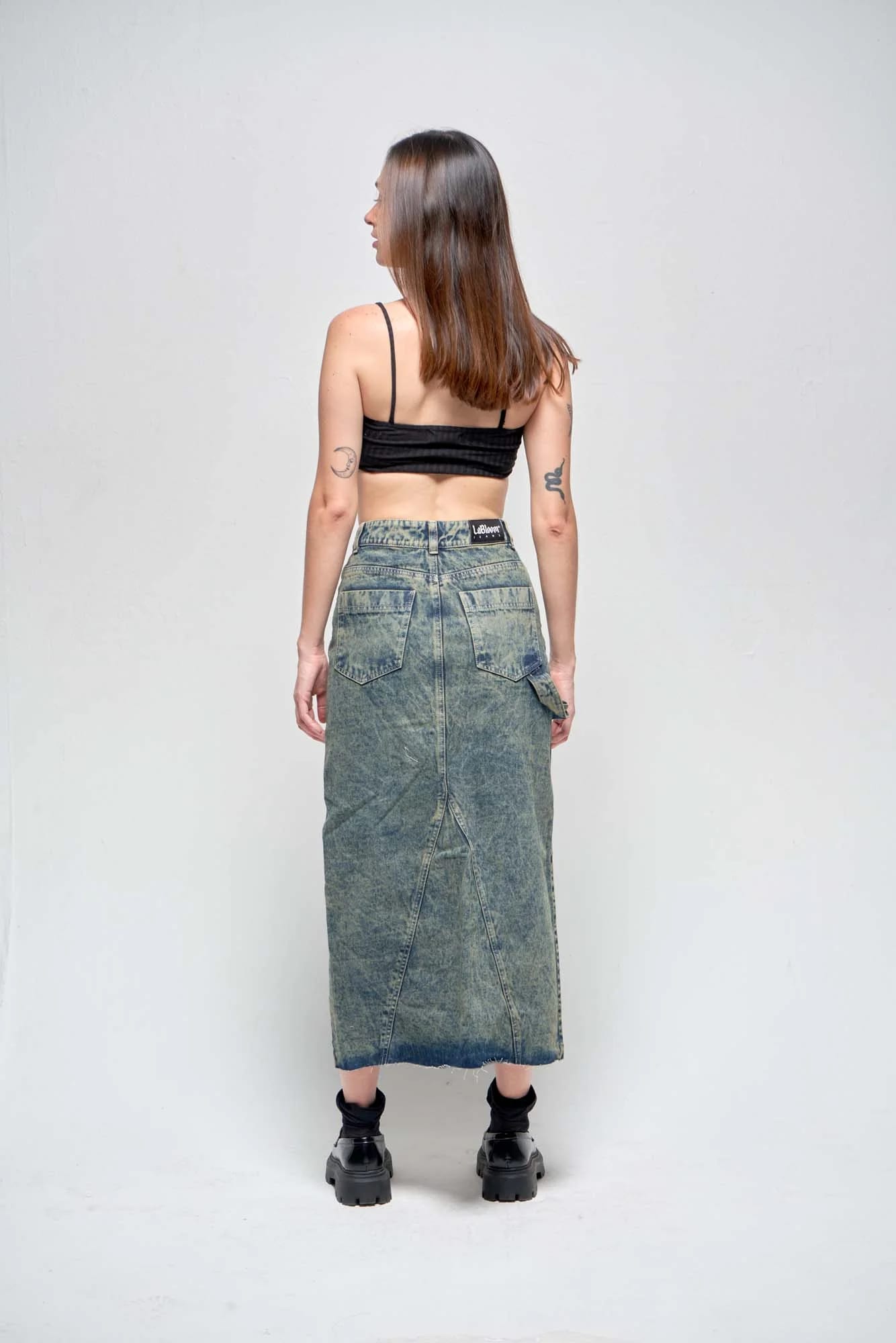 LAYLA DENIM SKIRT - imagen 24