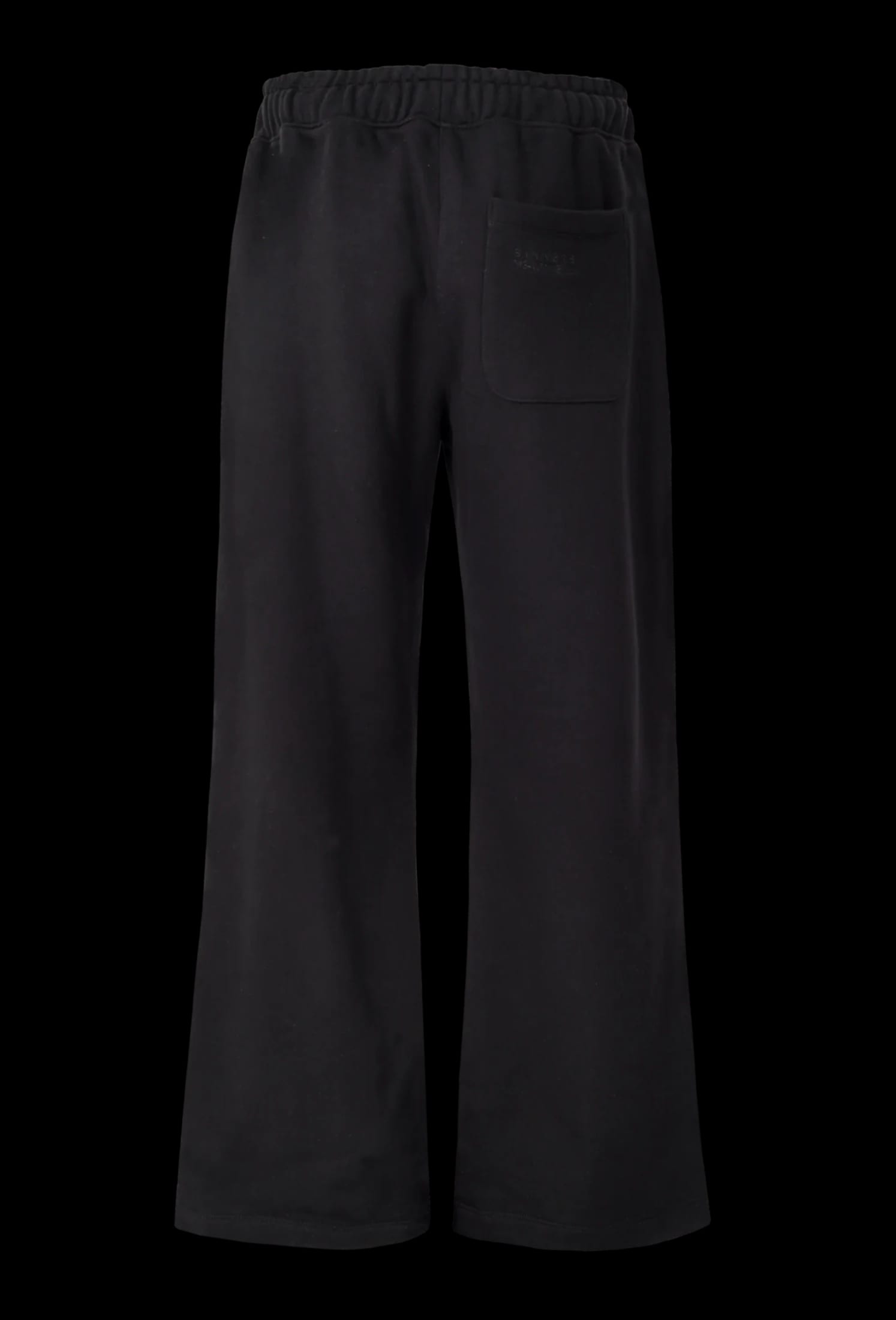 POLIZIA BLACK FLARED SWEATPANTS - imagen 7