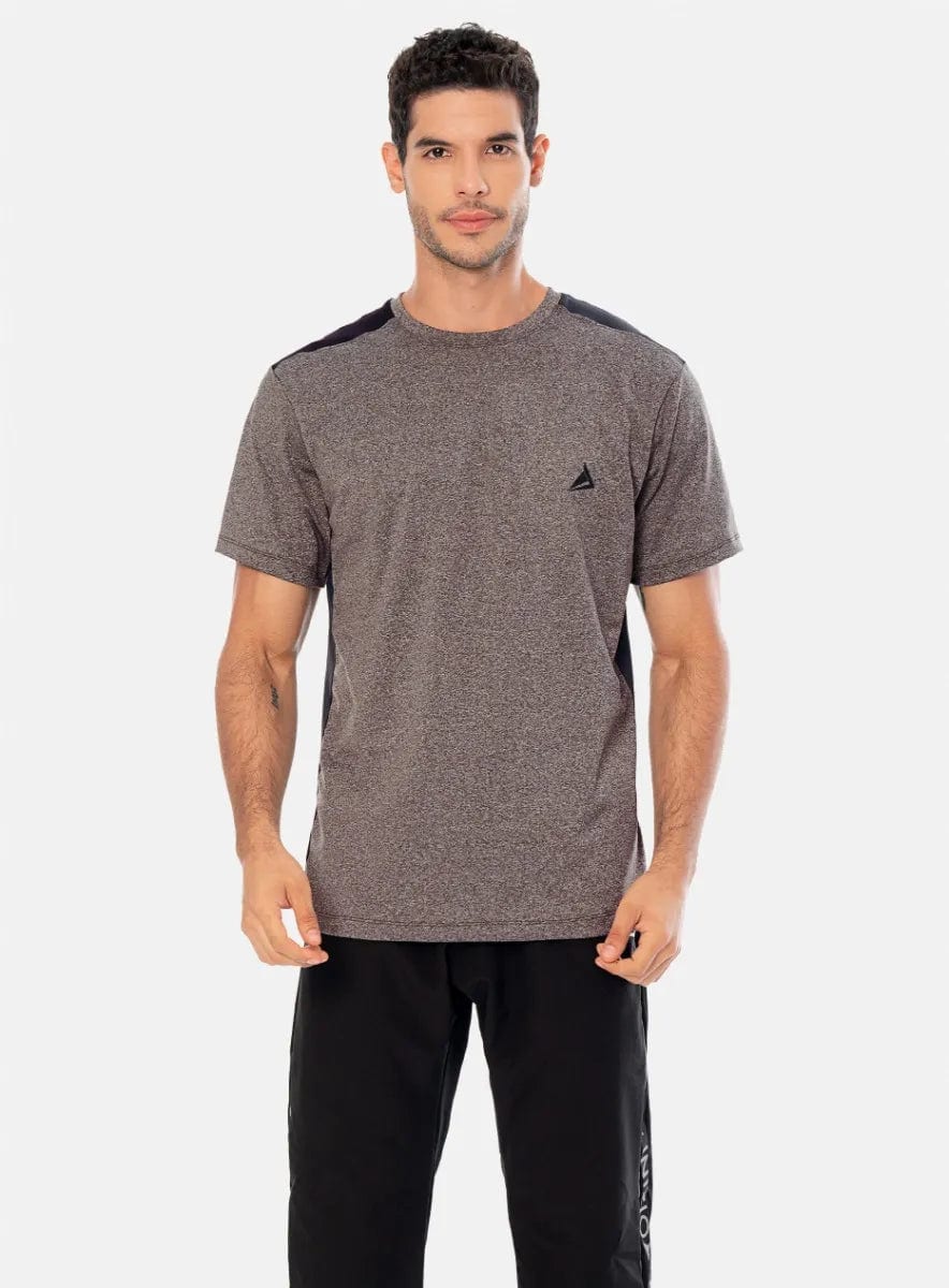 CAMISETA DEPORTIVA CON CORTES EN CONTRASTE PRECIO ESPECIAL - imagen 2