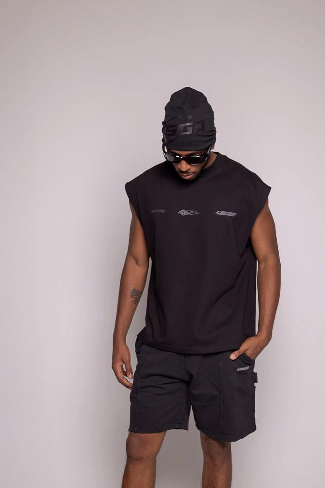 Camisilla Motion-Black - imagen 2