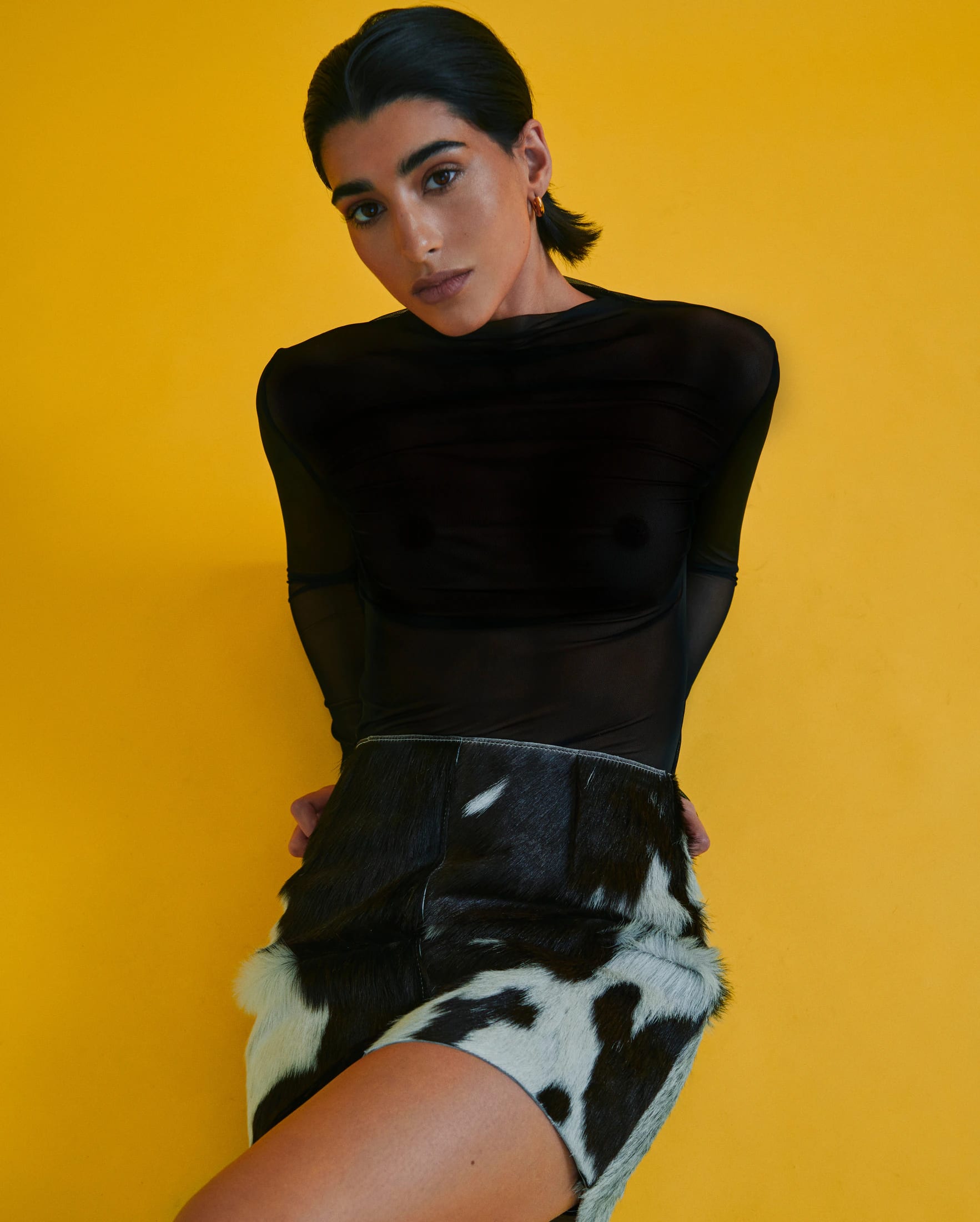 COW MINI SKIRT - imagen 2