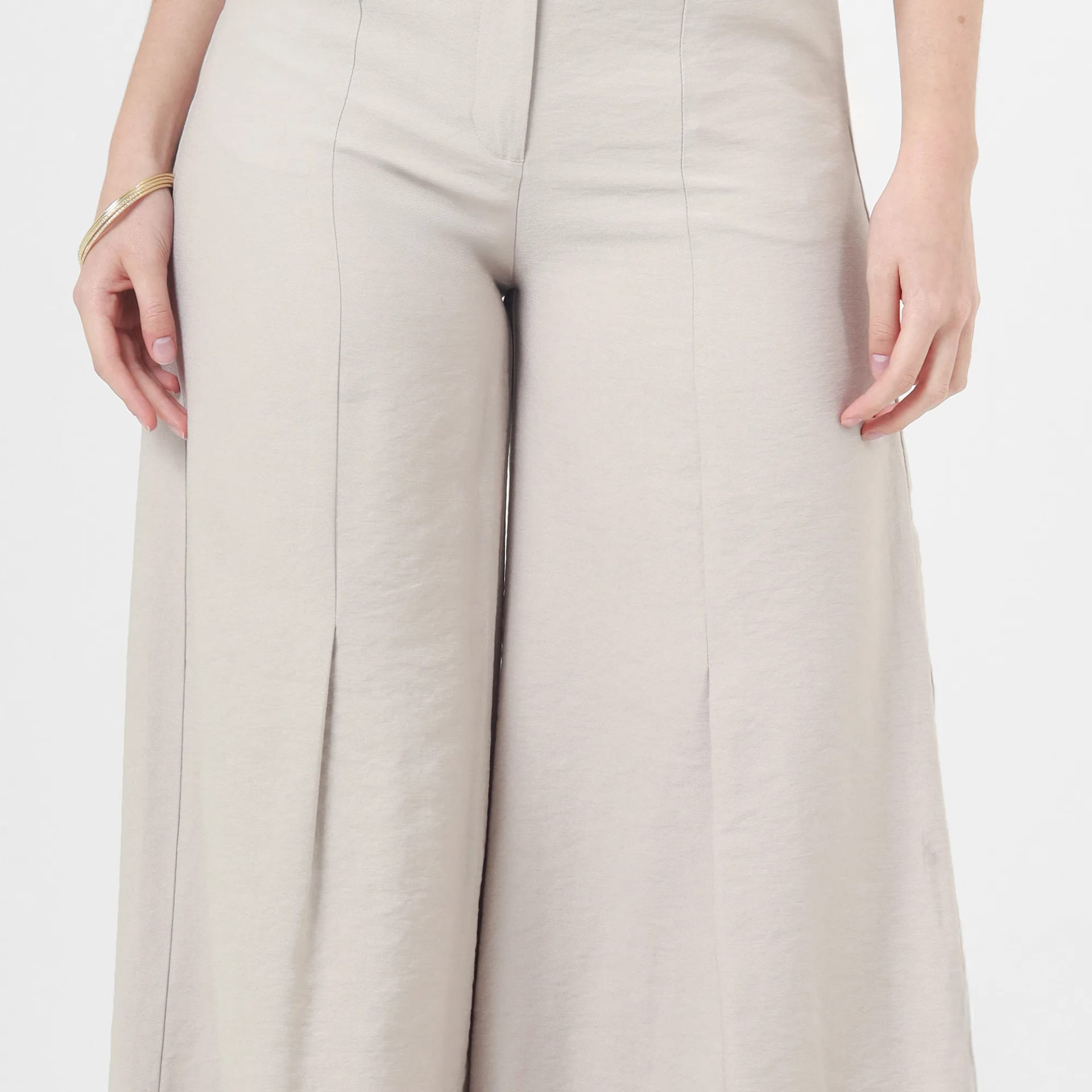 Pantalon Tiro Alto Bota Palazzo - imagen 5