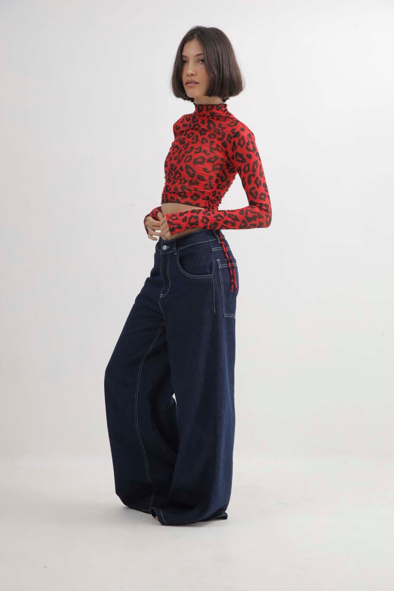 JANE LEOPARD MESH - imagen 8