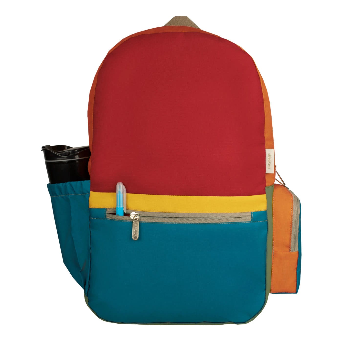 Morral Plegable ULTRA Estampado Guajira Citybags Multicolor - imagen 4