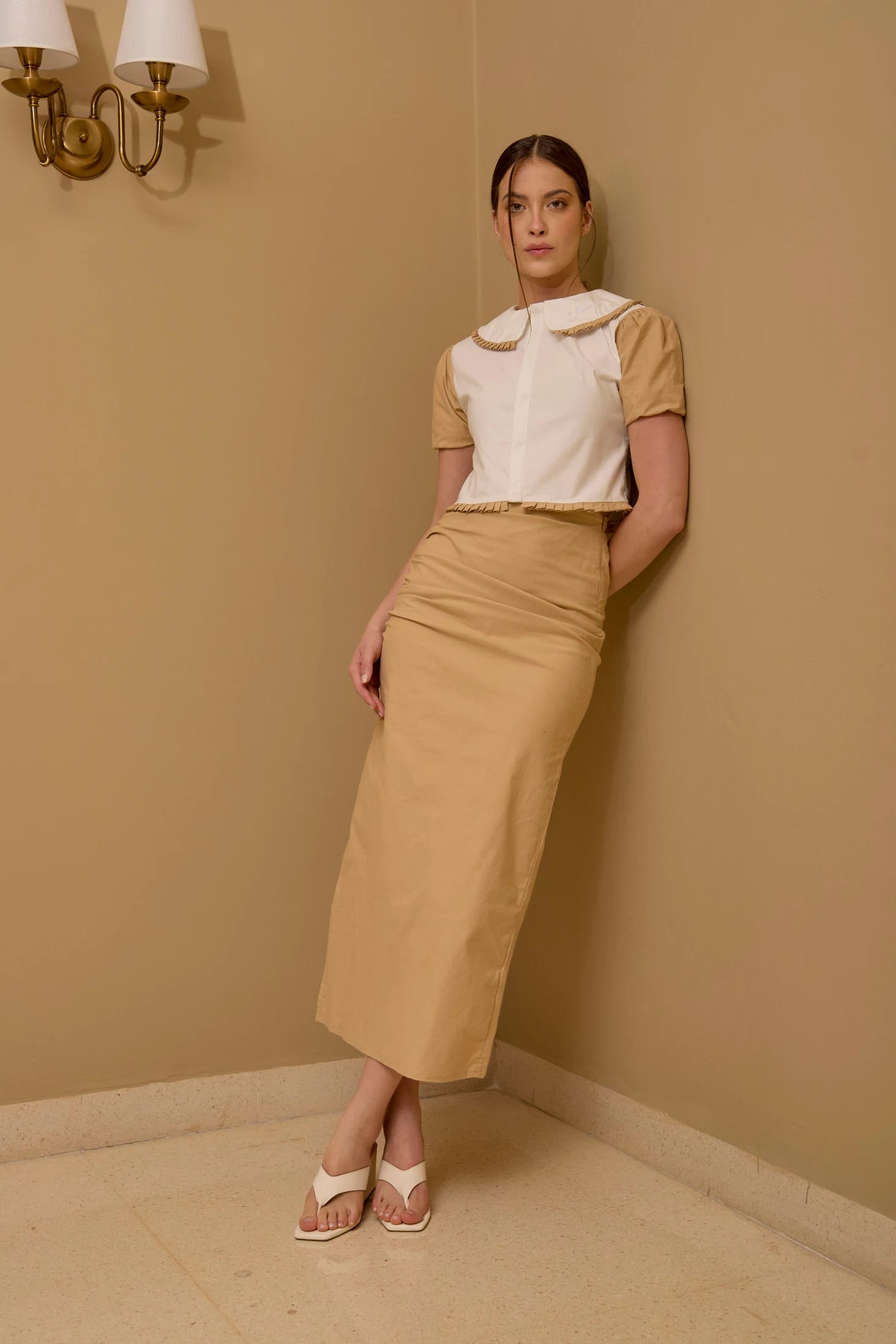 Top Cambridge Beige - imagen 7