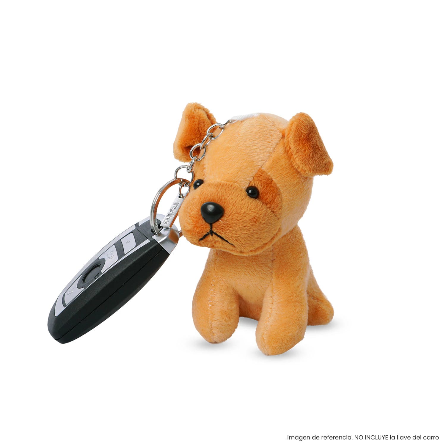 Llavero de Peluche Doggy color Café - imagen 4