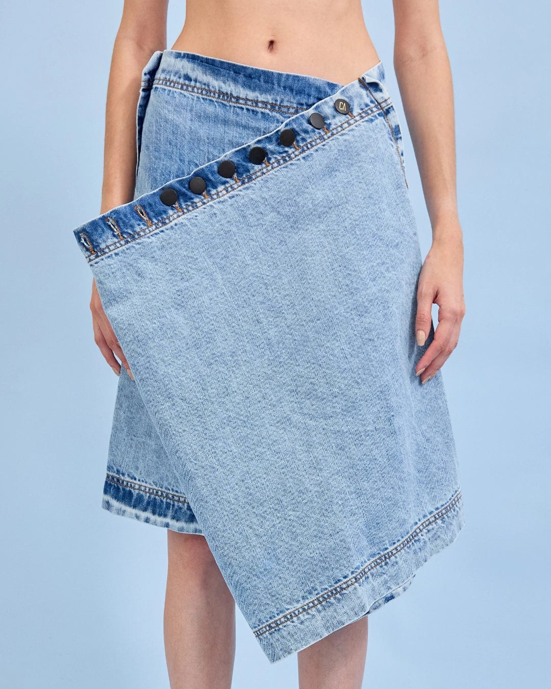 Falda CANELÓN AZUL FROSTED - imagen 5