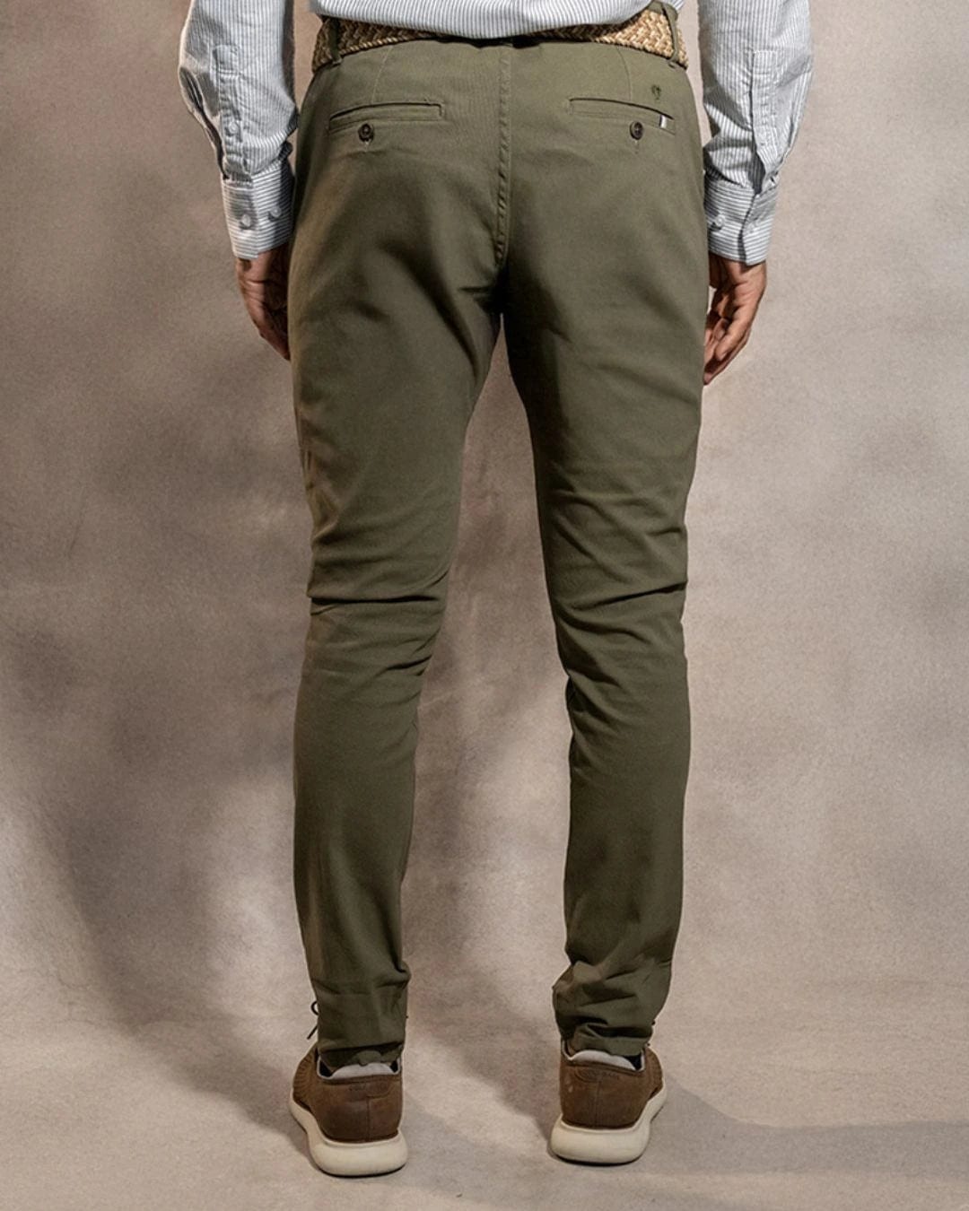 Pantalon Elastico Verde Claro - imagen 4