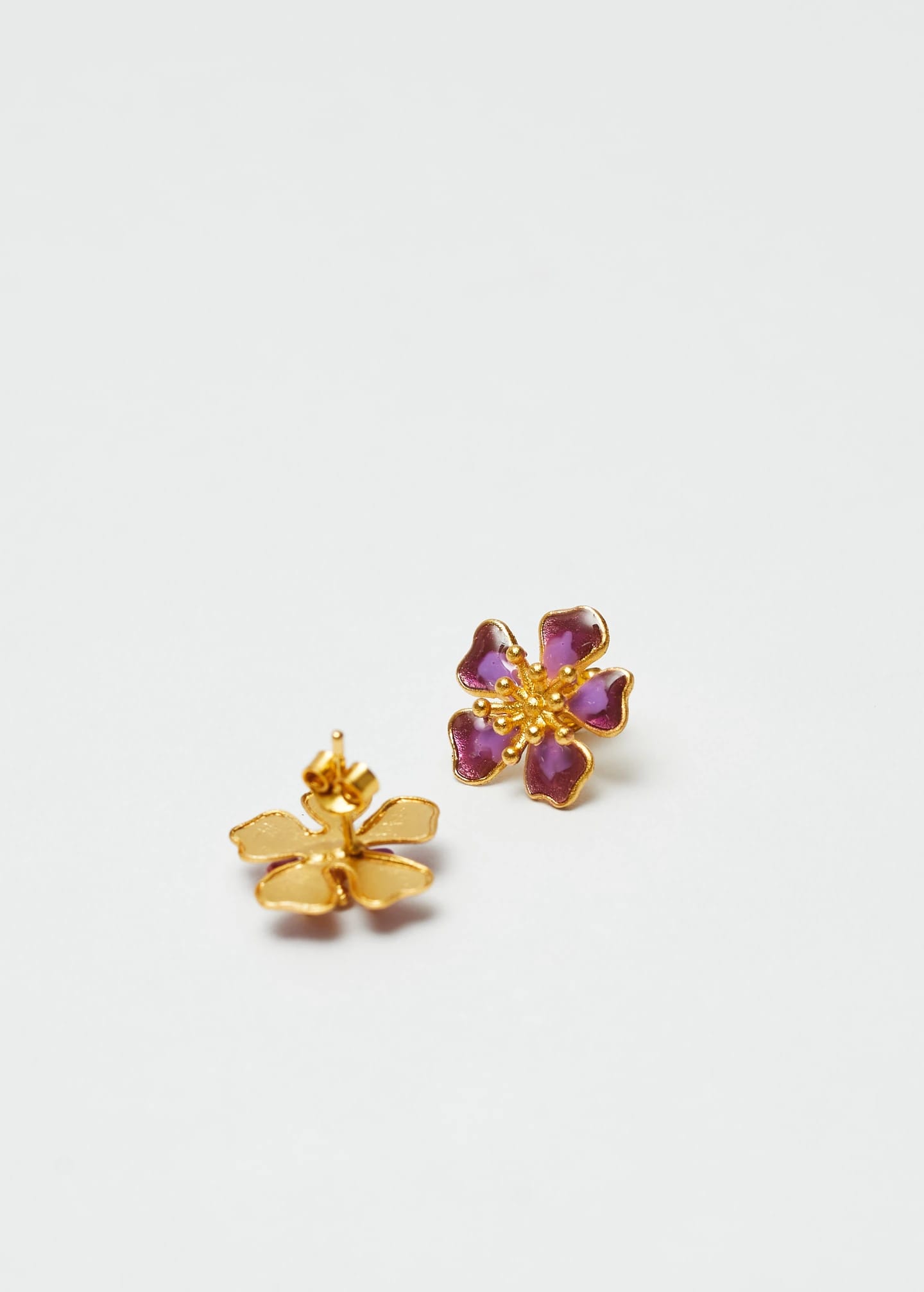 Aretes Aurora mini Ultravioleta - imagen 3