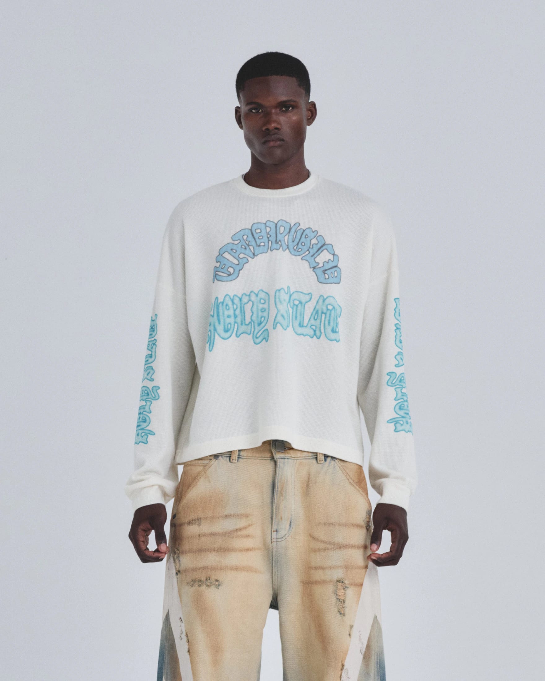 Holy State UNDRGLD Long Sleeve Tshirt White - imagen 2