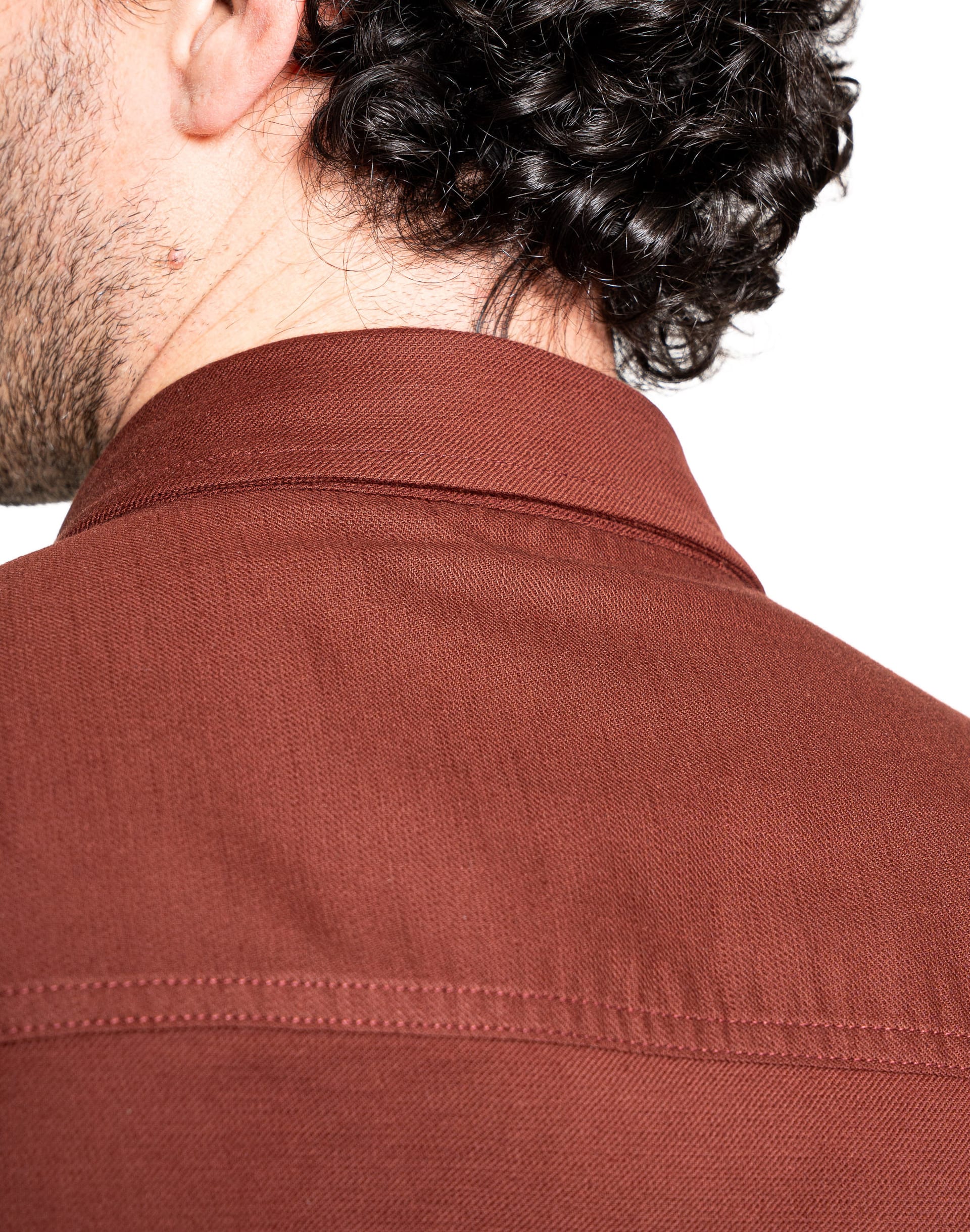 Camisa Manga Larga Efecto Lino - imagen 4