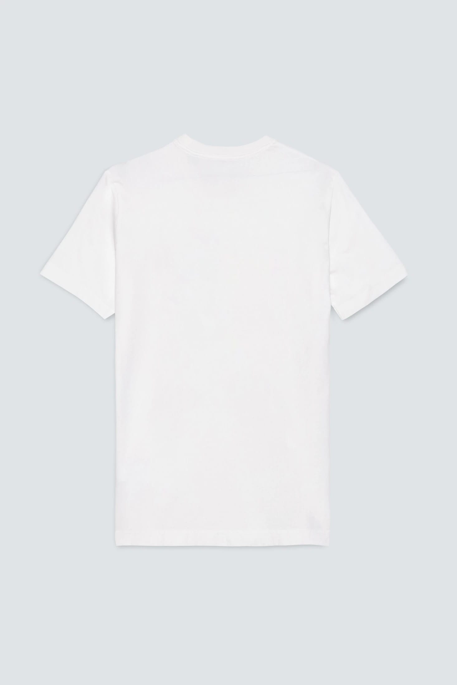 Men's cotton t-shirt white suzani - imagen 2