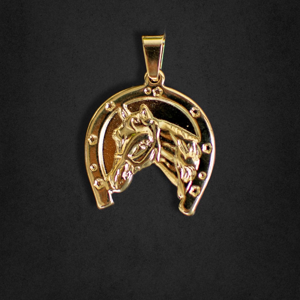 Dije Herradura Gold - imagen 1