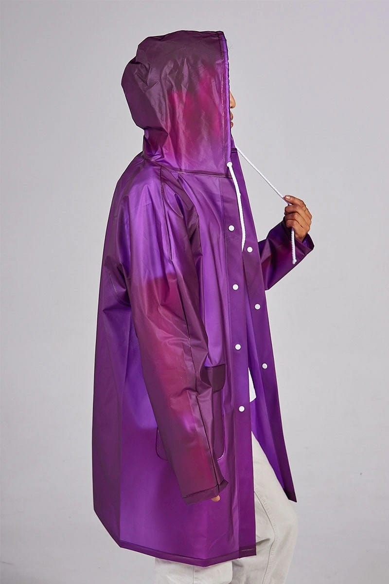 Capa Lluvia Morado Chic - imagen 8