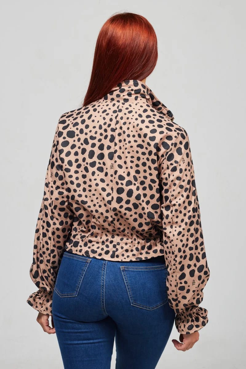 Chaqueta Corta Estampada Animal Print - imagen 11