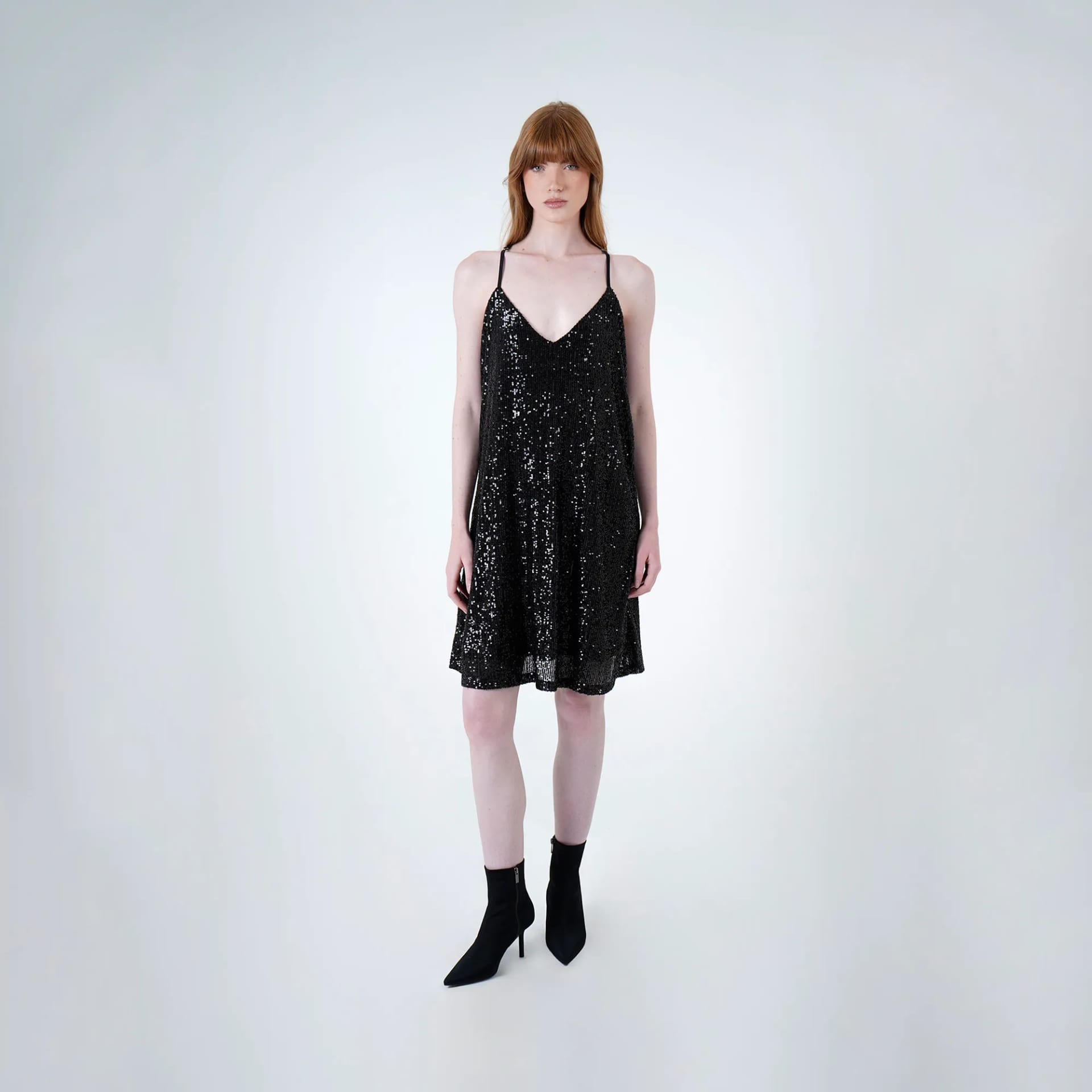 Vestido Medio De Tiras - imagen 1