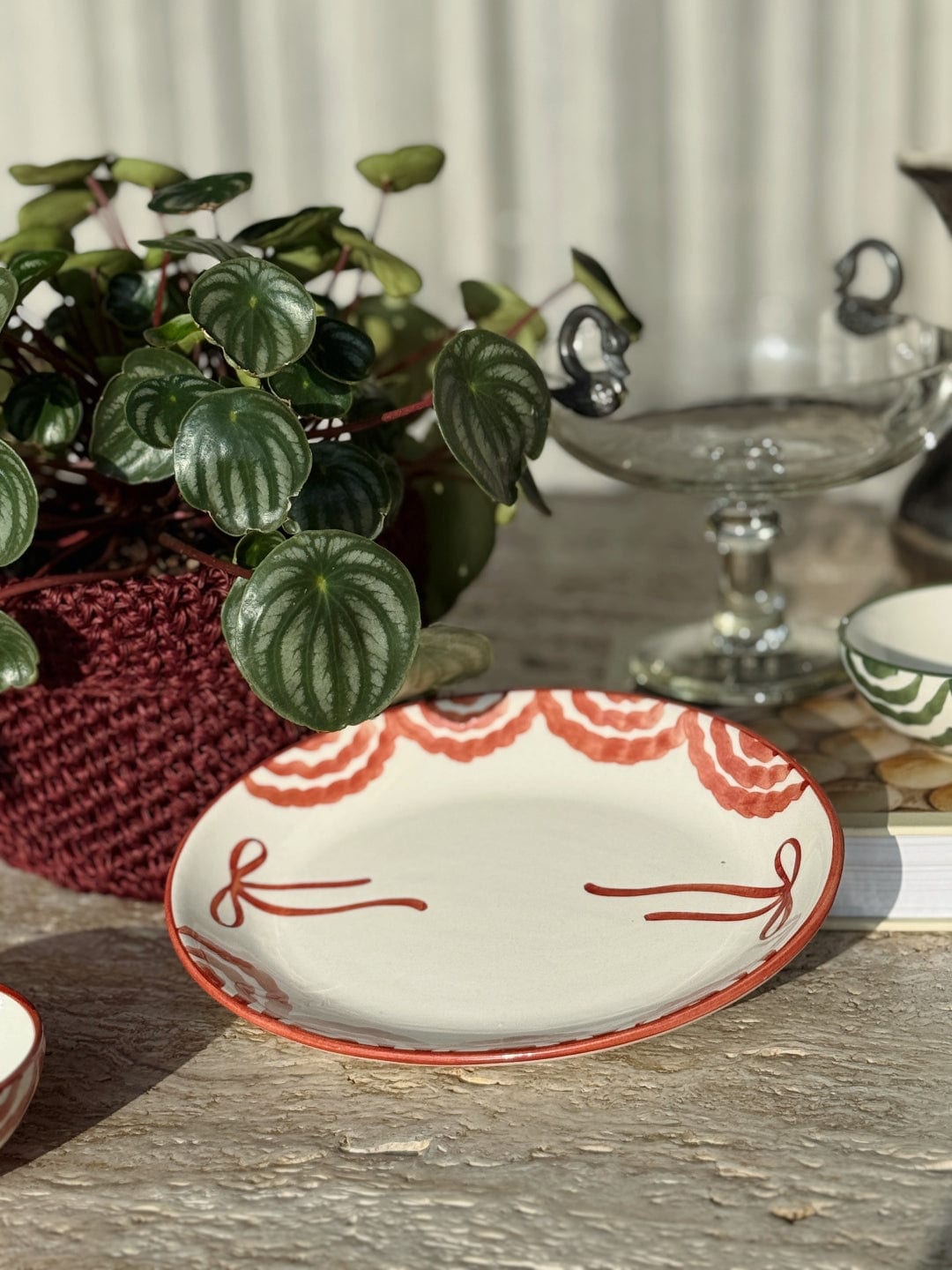 BANDEJA MEDIANA BOW - RED - imagen 4