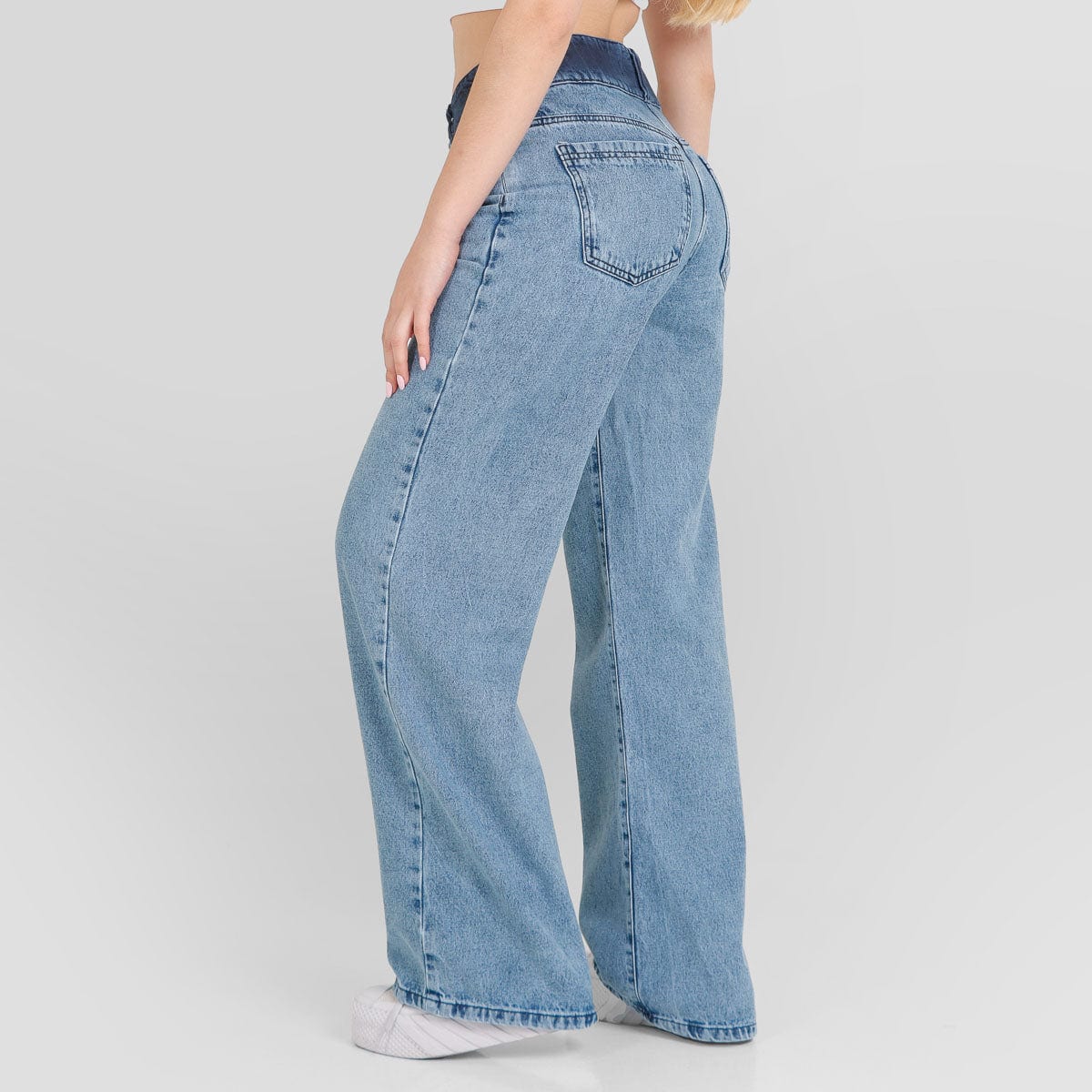 Jean Axspen Wide Leg Ax-2801 Rigido - imagen 2